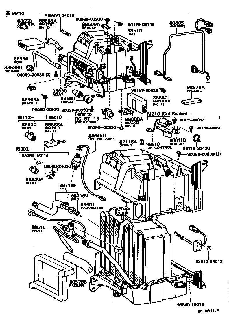 Parts diagram