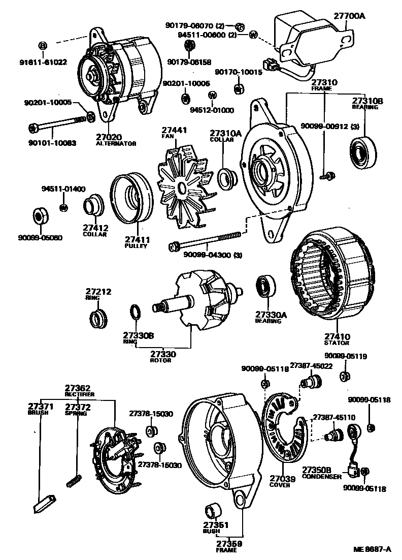 Parts diagram