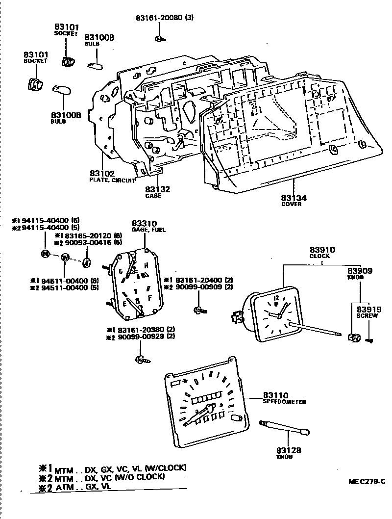 Parts diagram