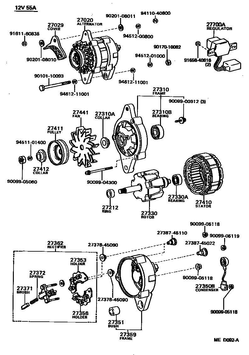 Parts diagram