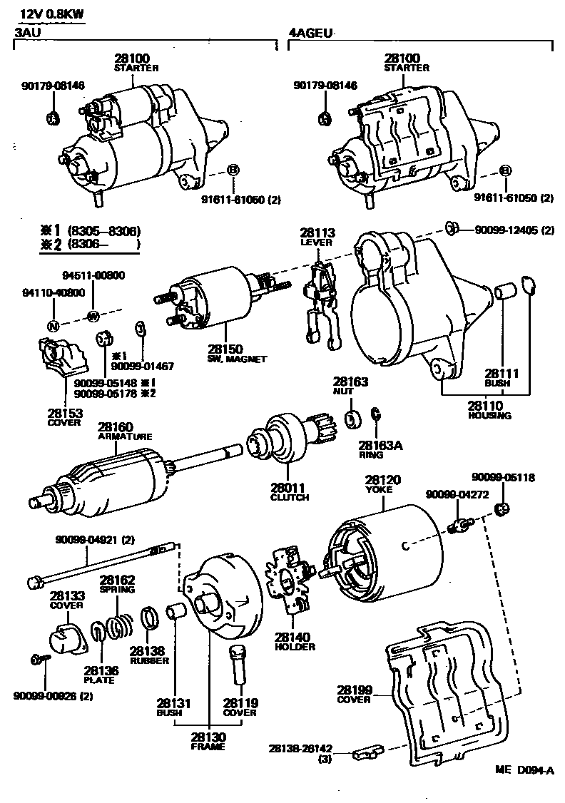 Parts diagram