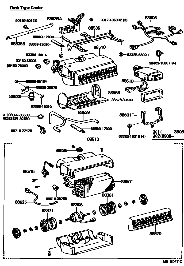 Parts diagram
