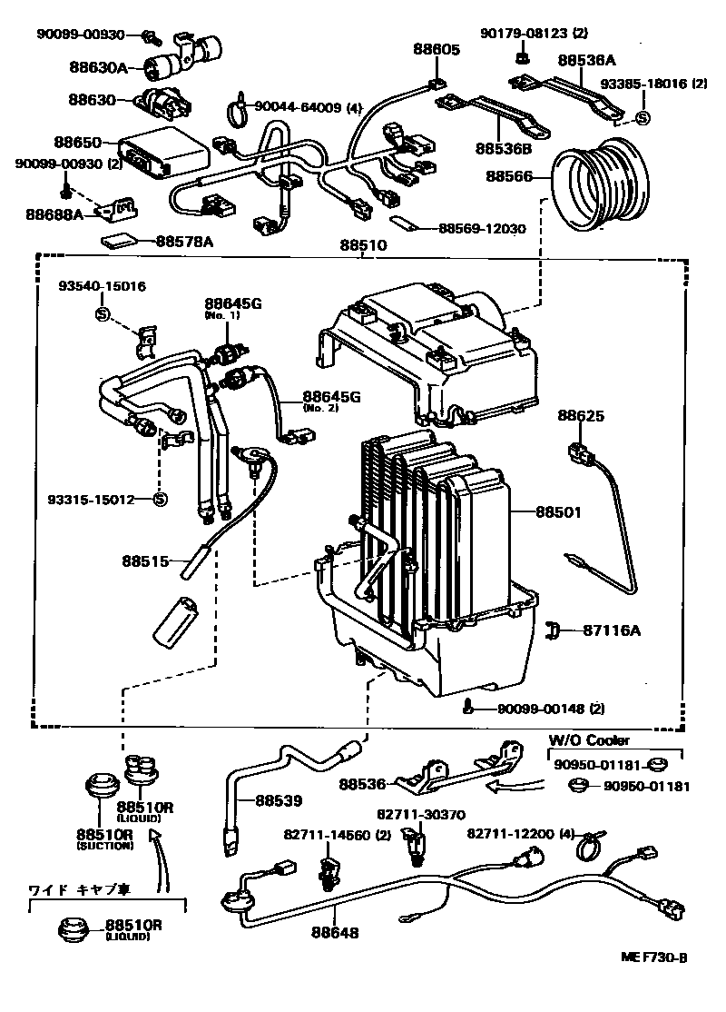 Parts diagram