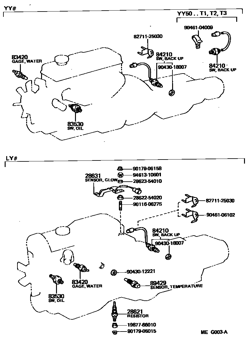 Parts diagram