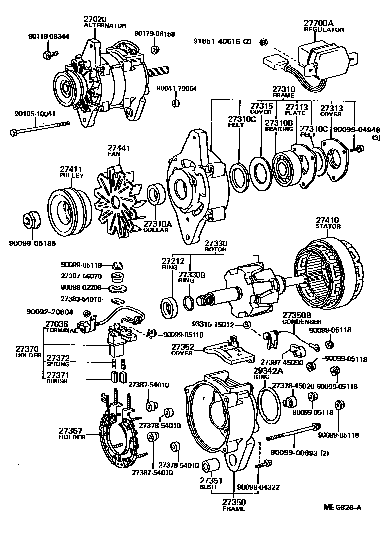 Parts diagram