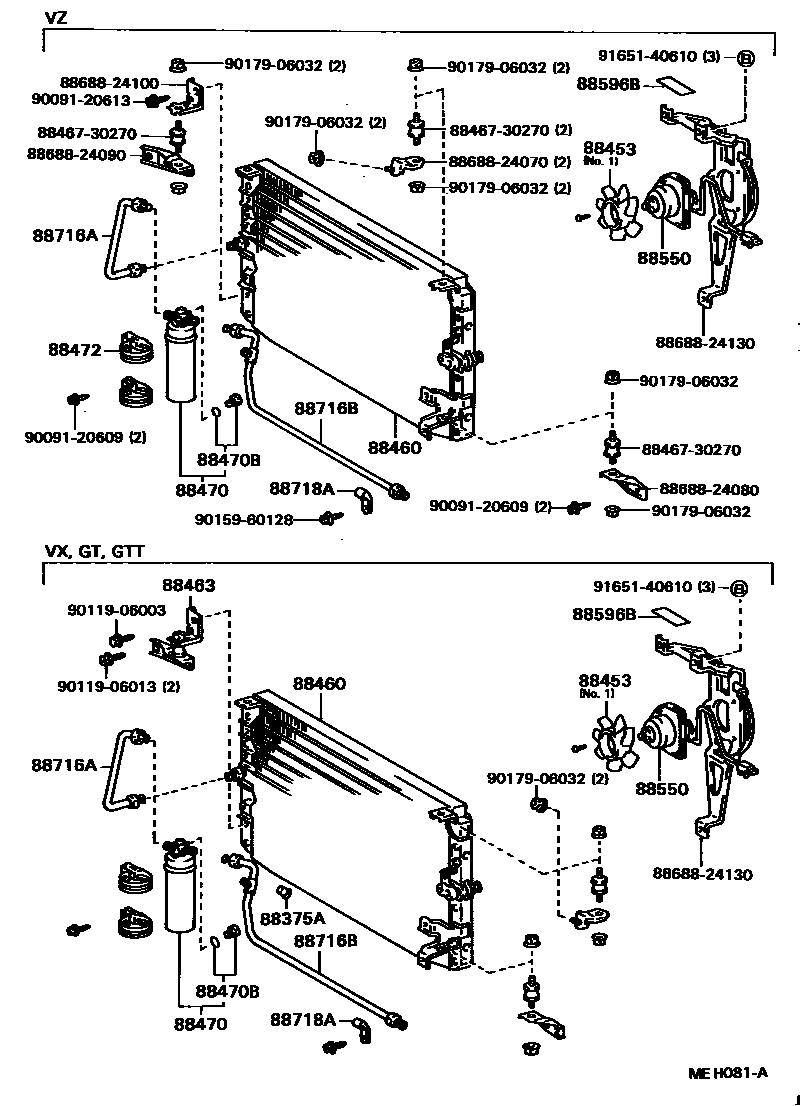 Parts diagram