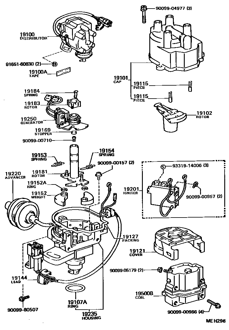 Parts diagram
