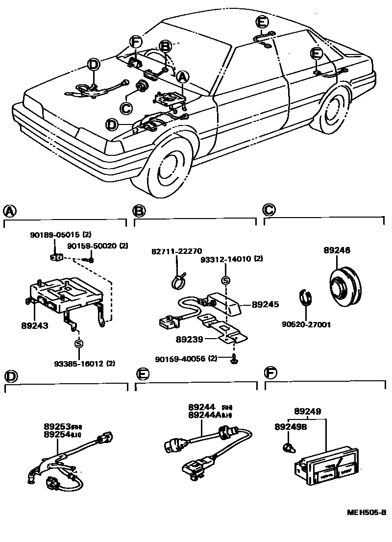 Parts diagram