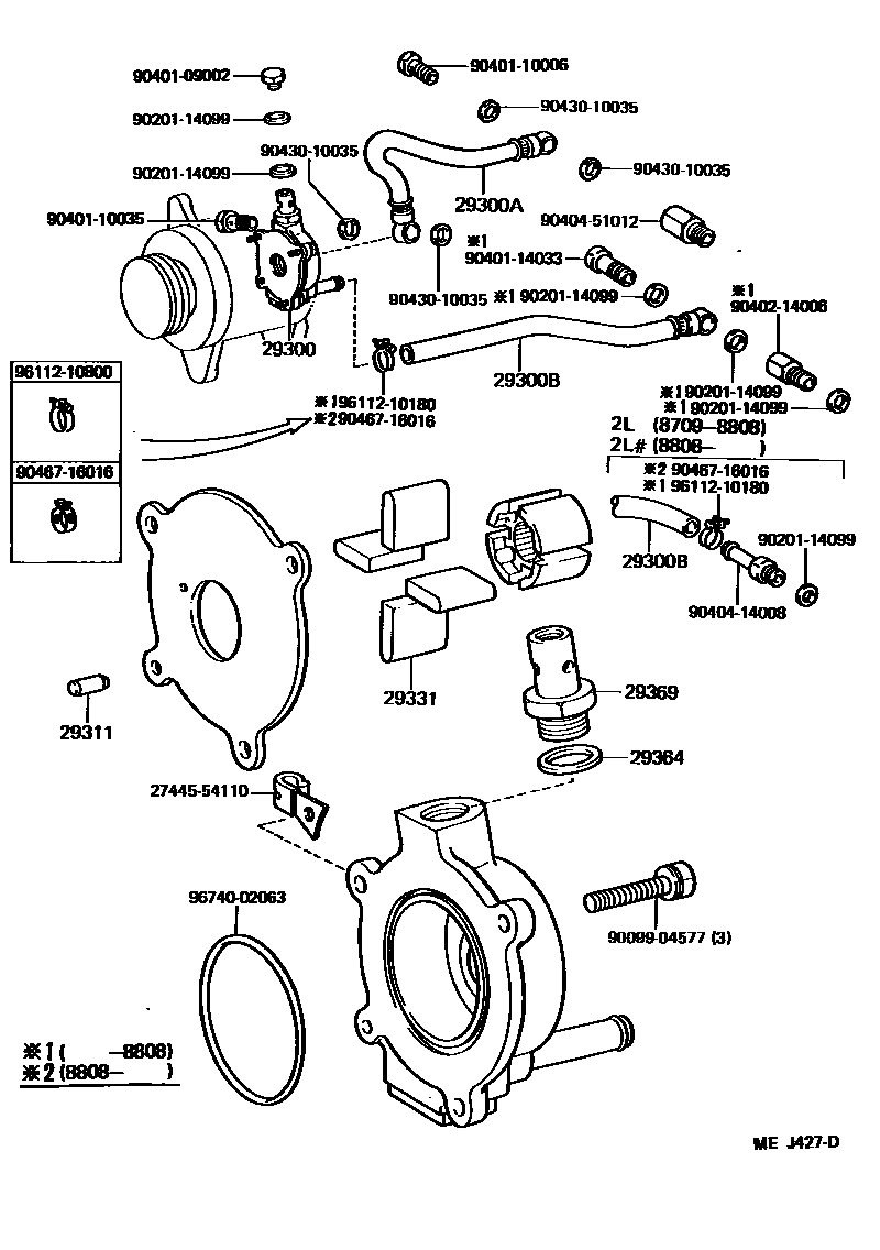 Parts diagram