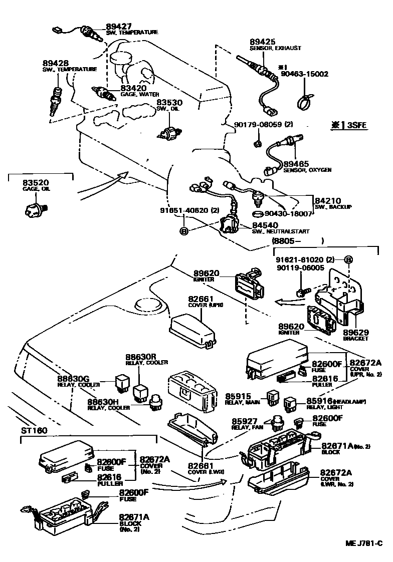 Parts diagram