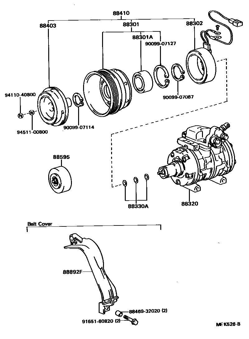 Parts diagram