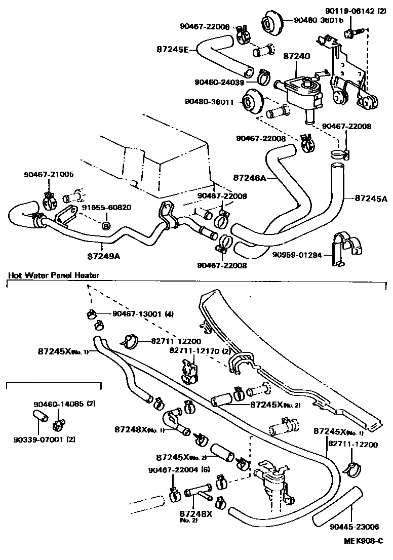 Parts diagram