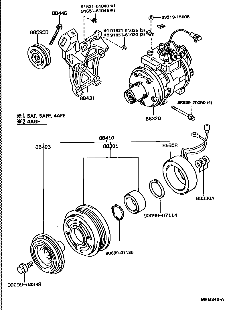 Parts diagram
