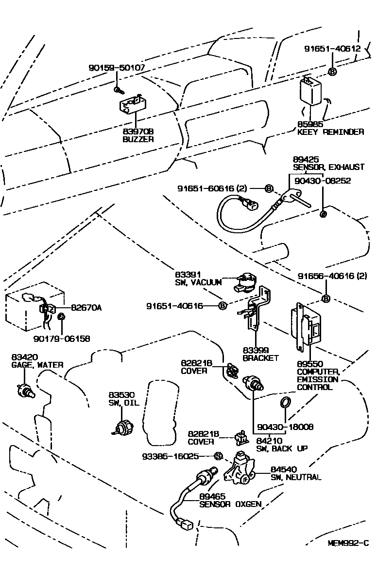 Parts diagram