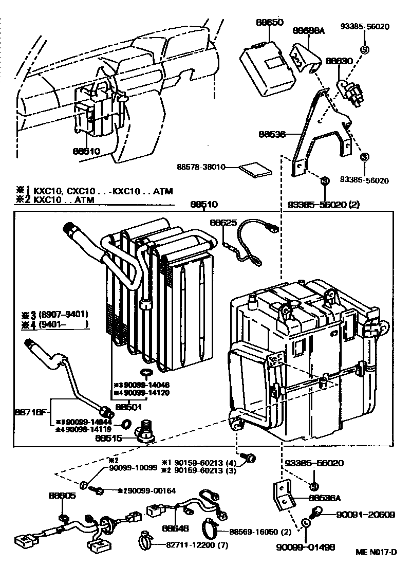 Parts diagram