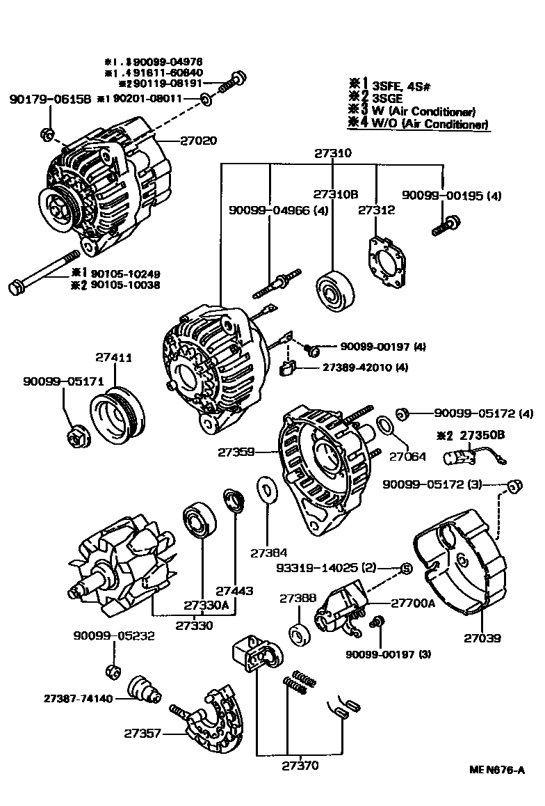 Parts diagram