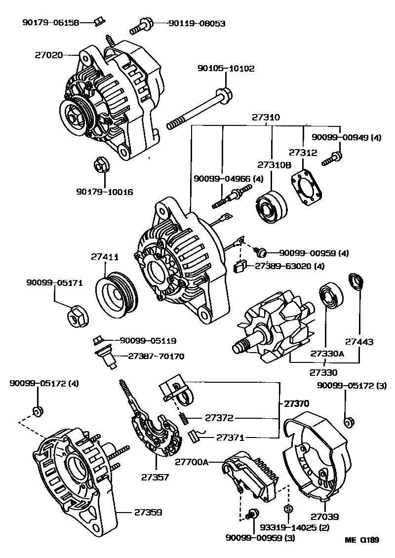 Parts diagram