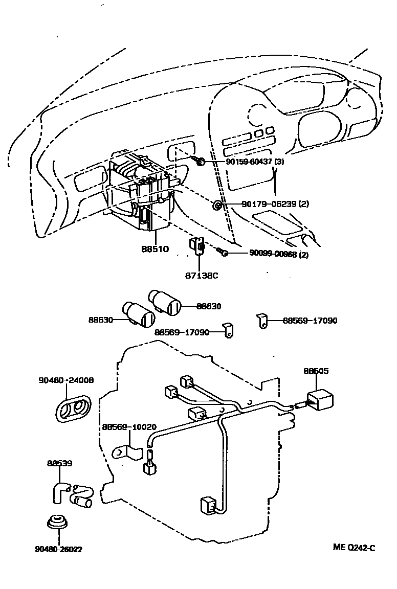 Parts diagram