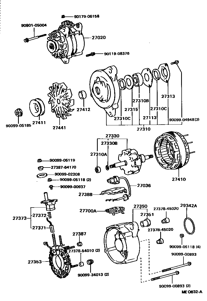 Parts diagram