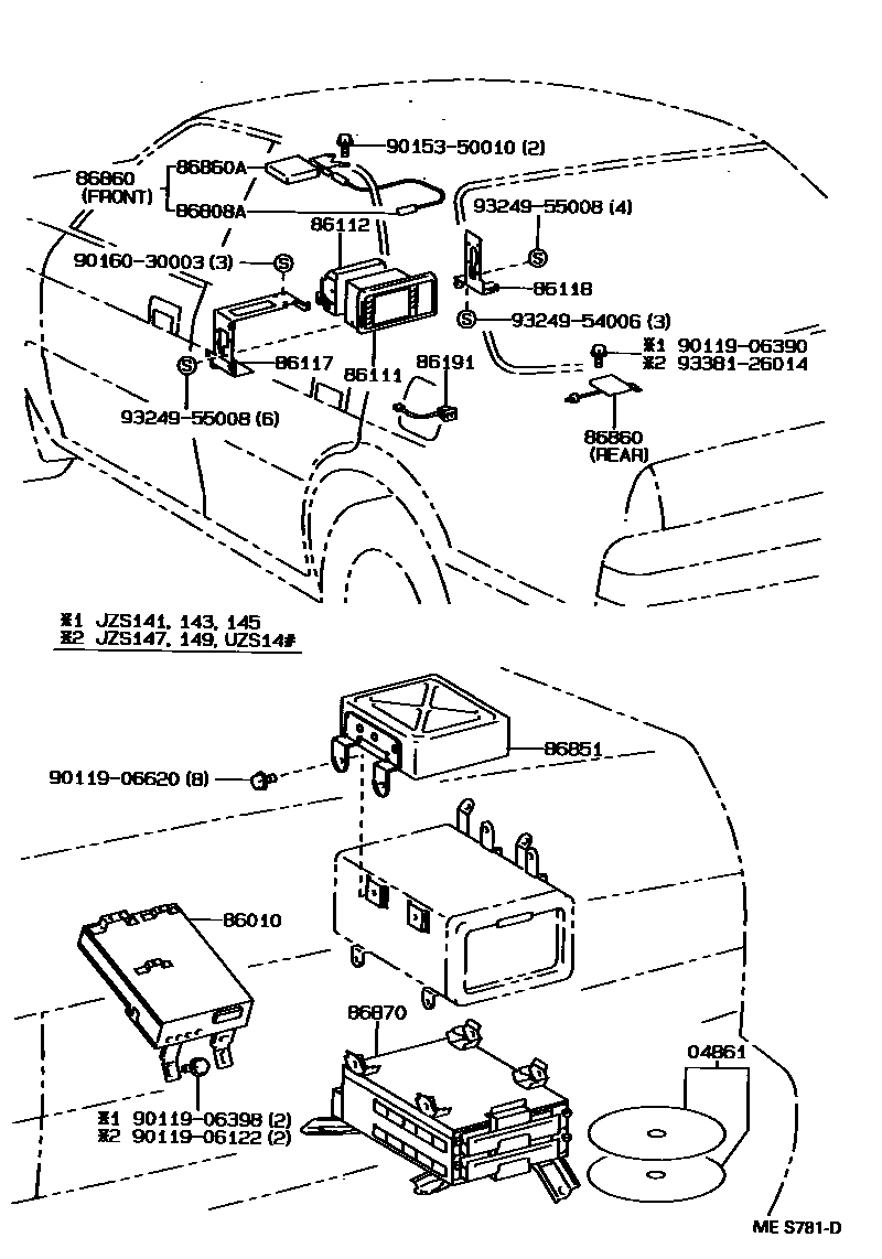 Parts diagram