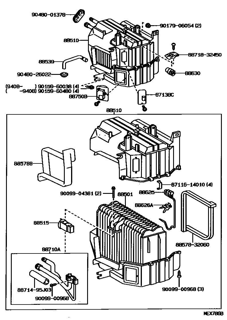 Parts diagram