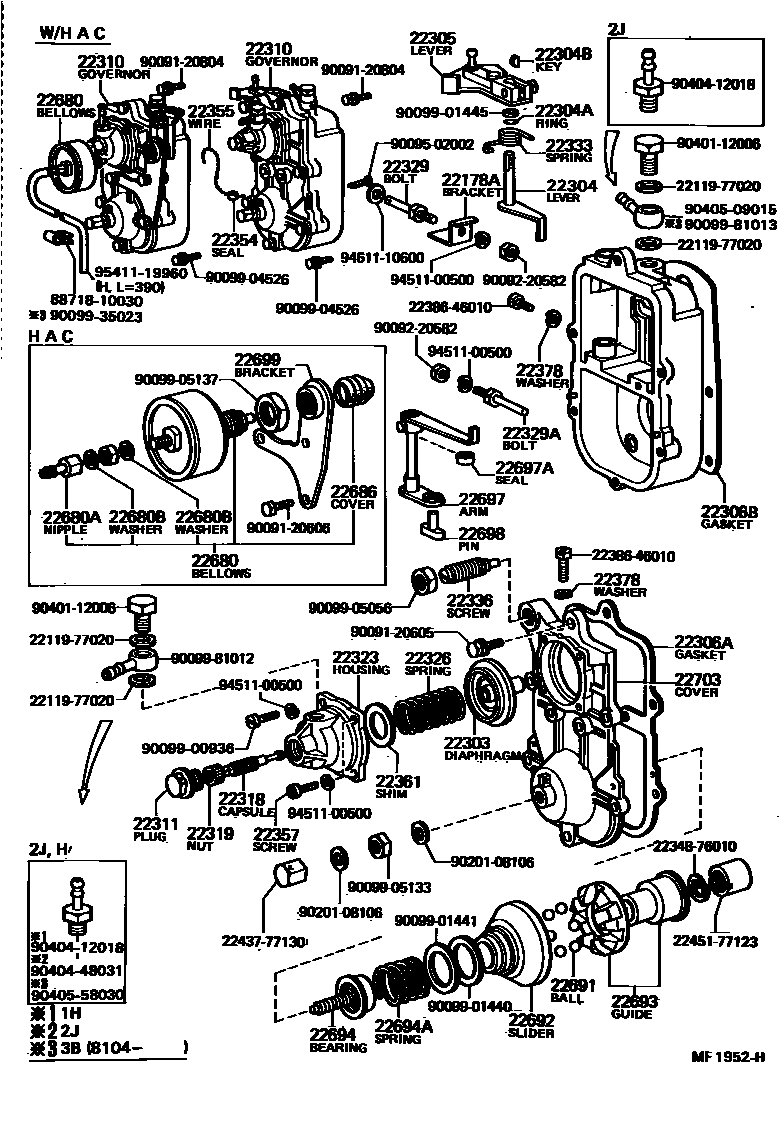 Parts diagram