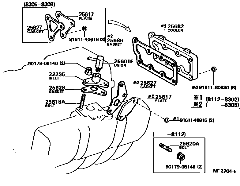 Parts diagram