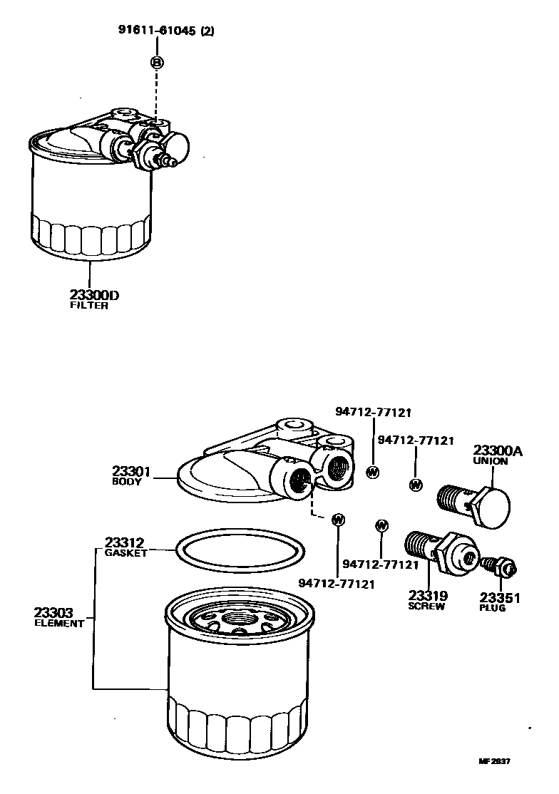 Parts diagram