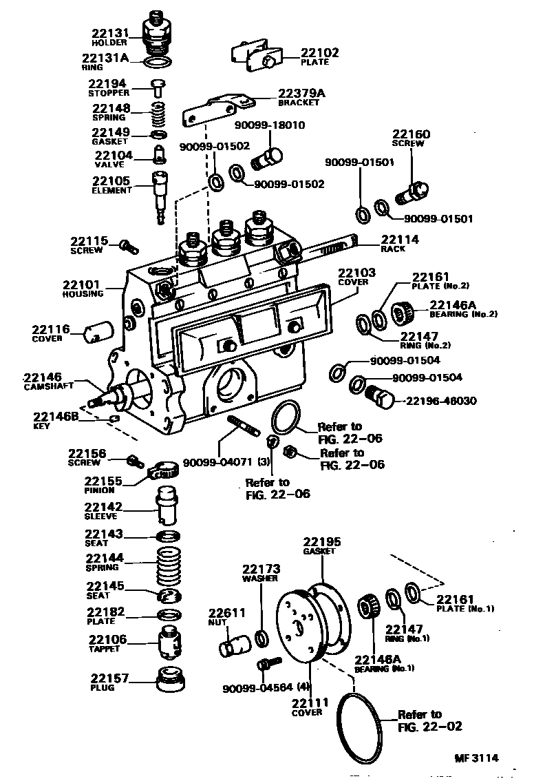 Parts diagram