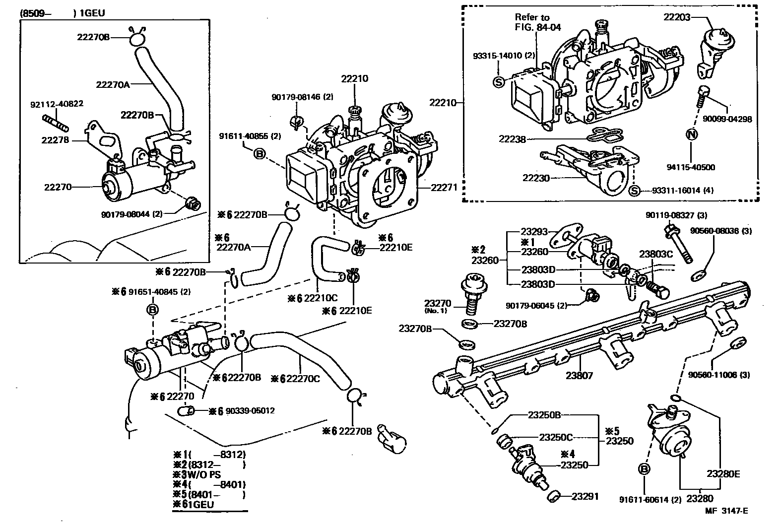 Parts diagram