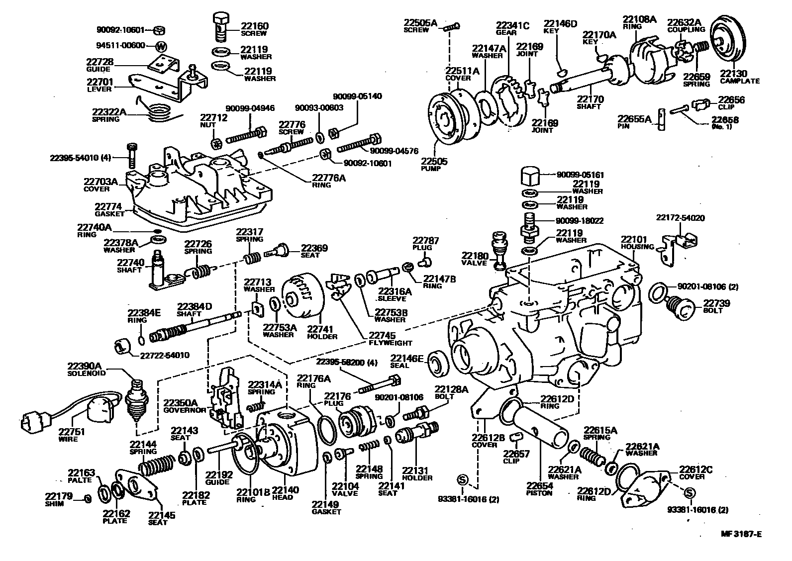 Parts diagram