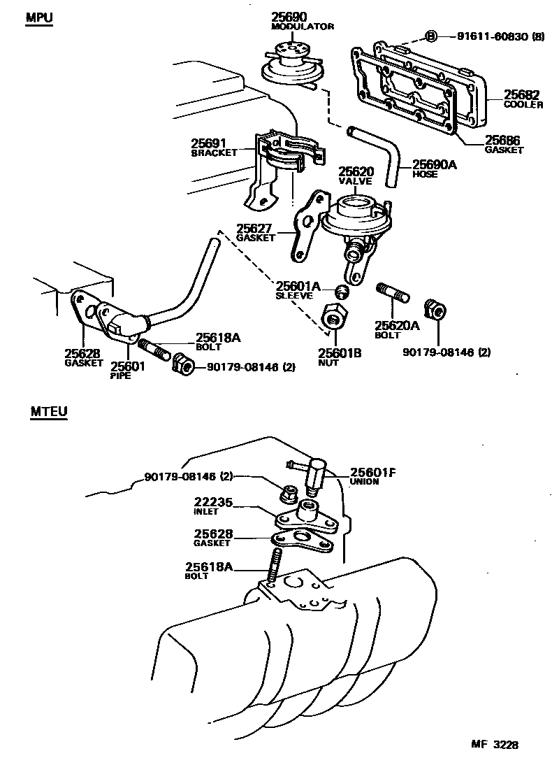 Parts diagram