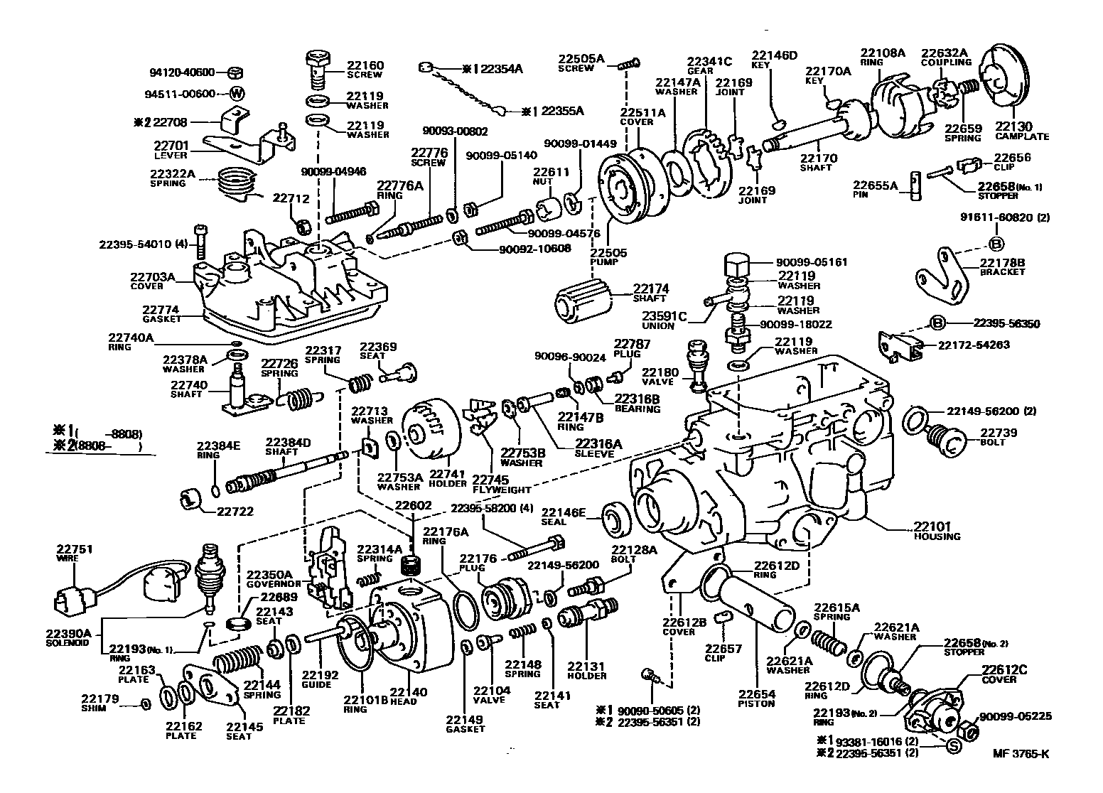Parts diagram