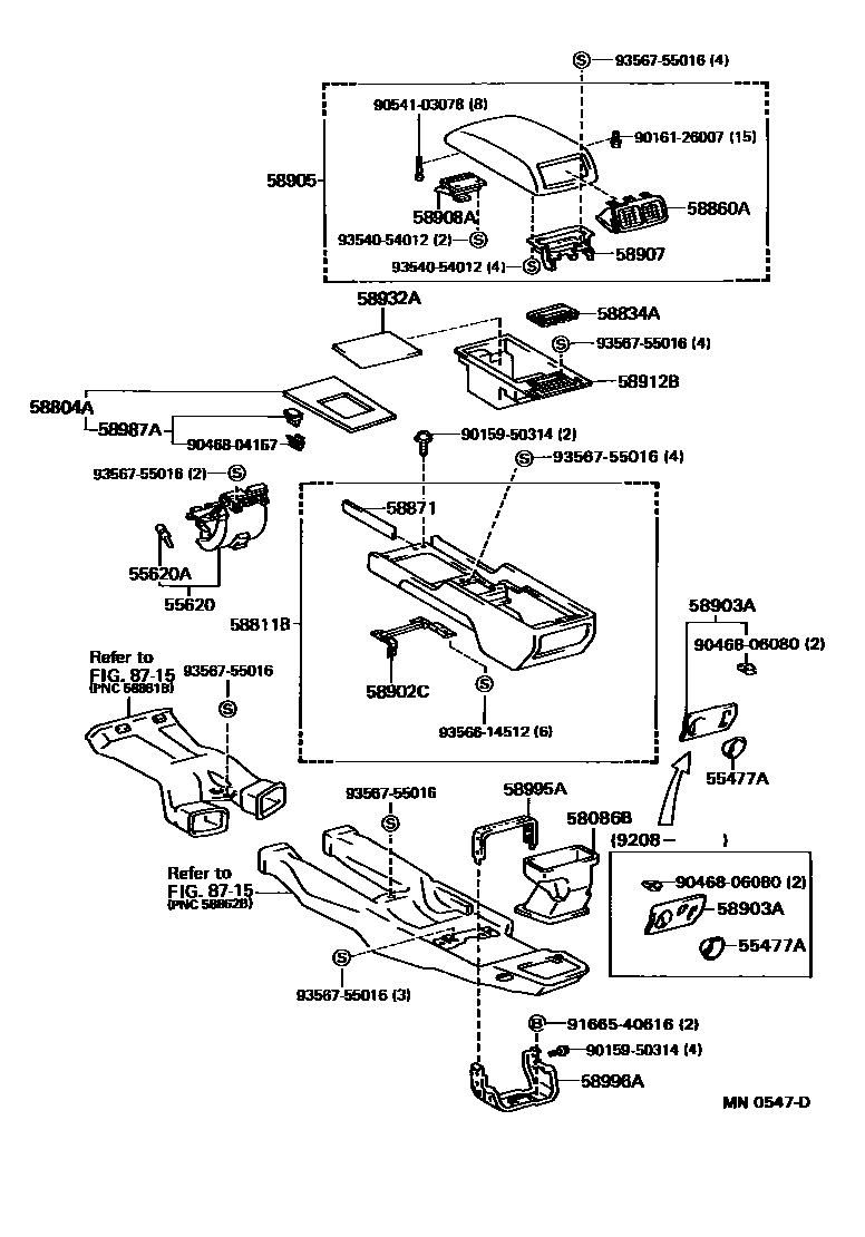 Parts diagram