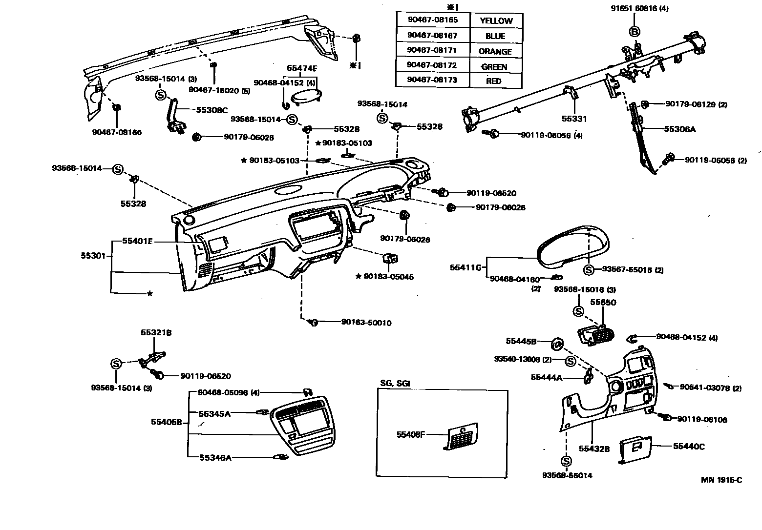 Parts diagram