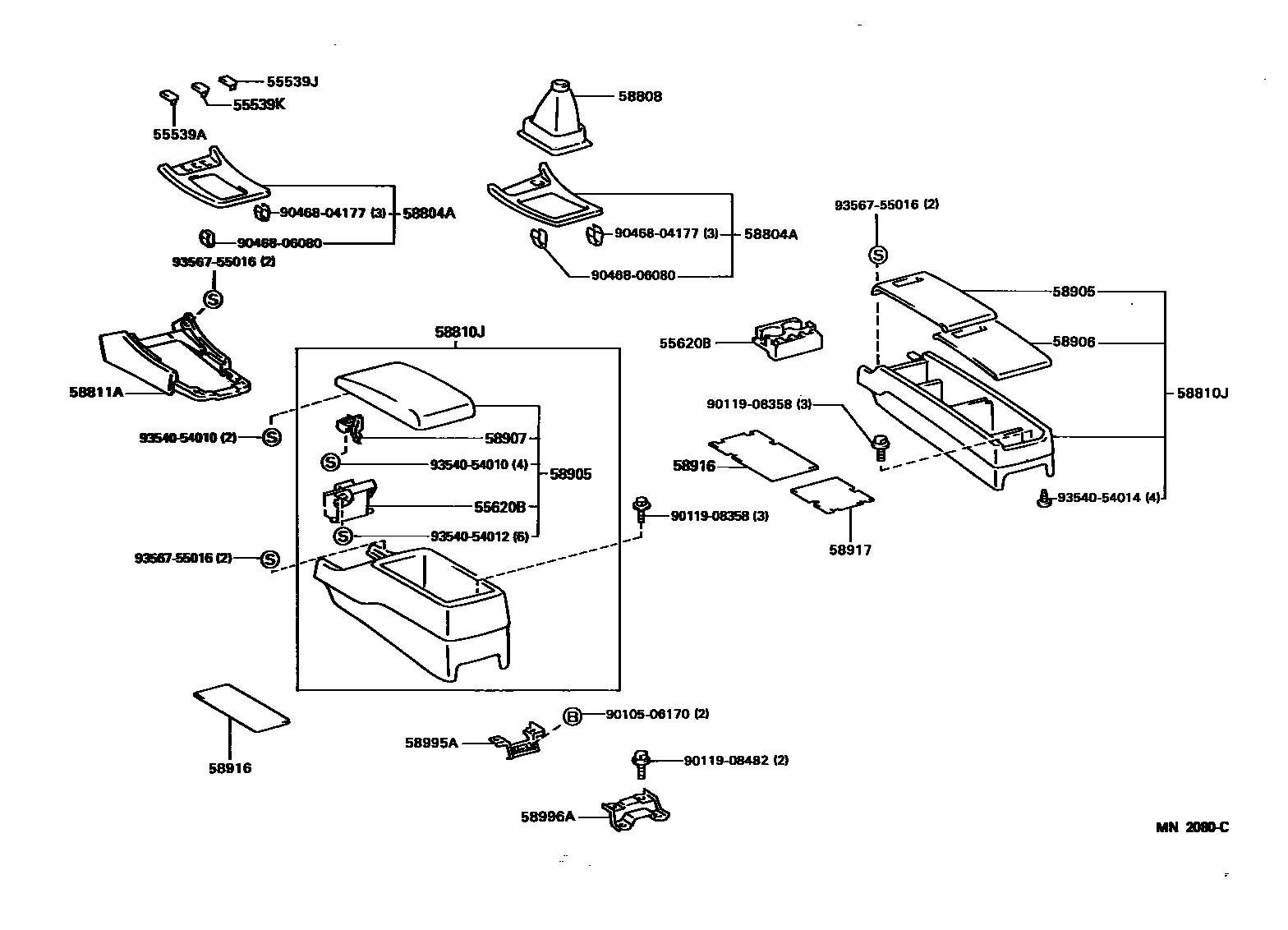 Parts diagram