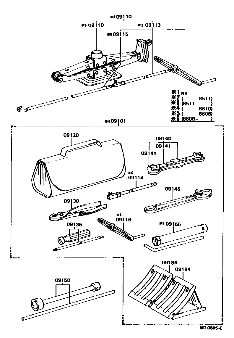 Parts diagram