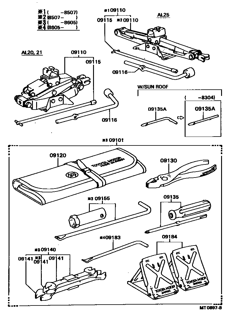 Parts diagram