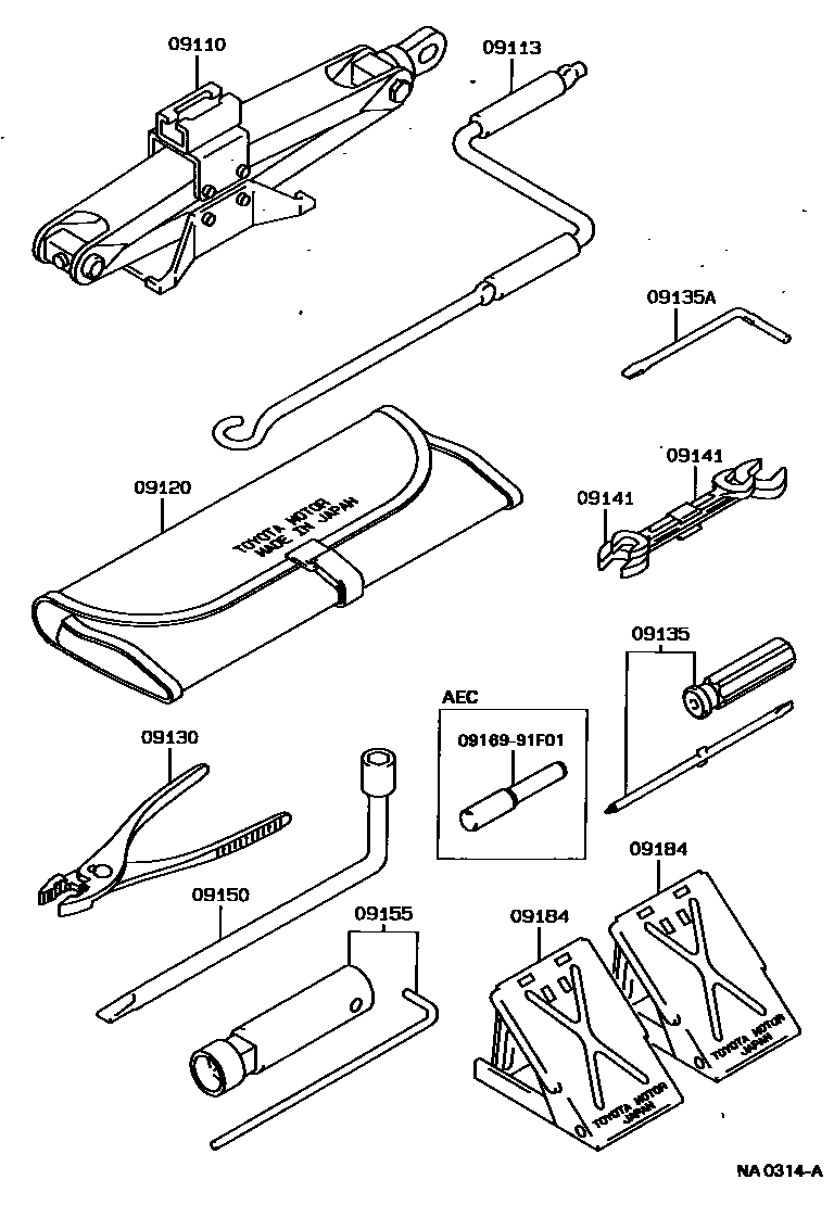 Parts diagram