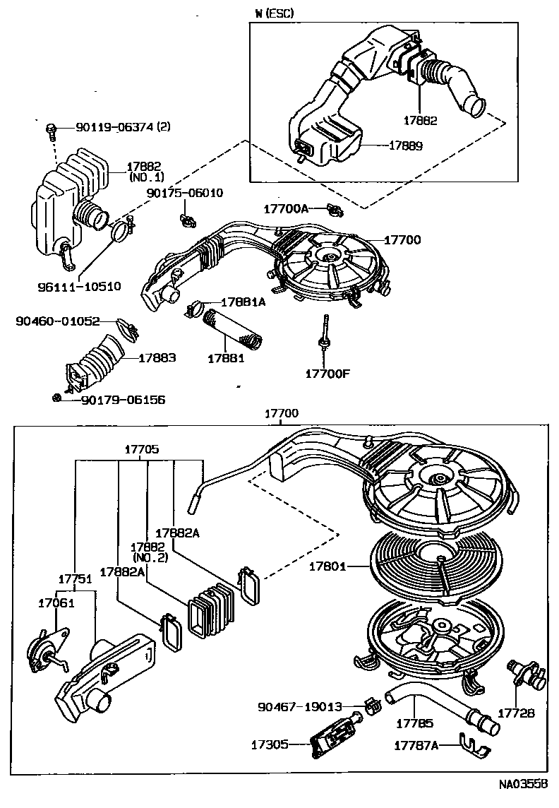 Parts diagram