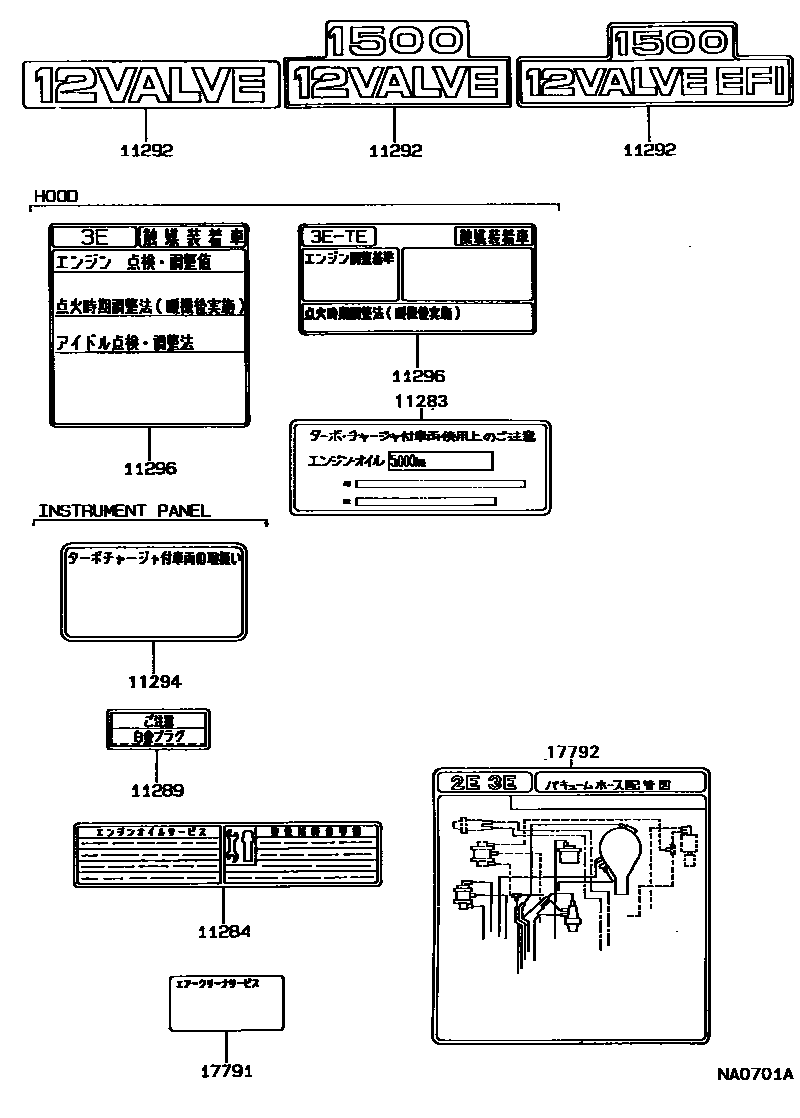 Parts diagram