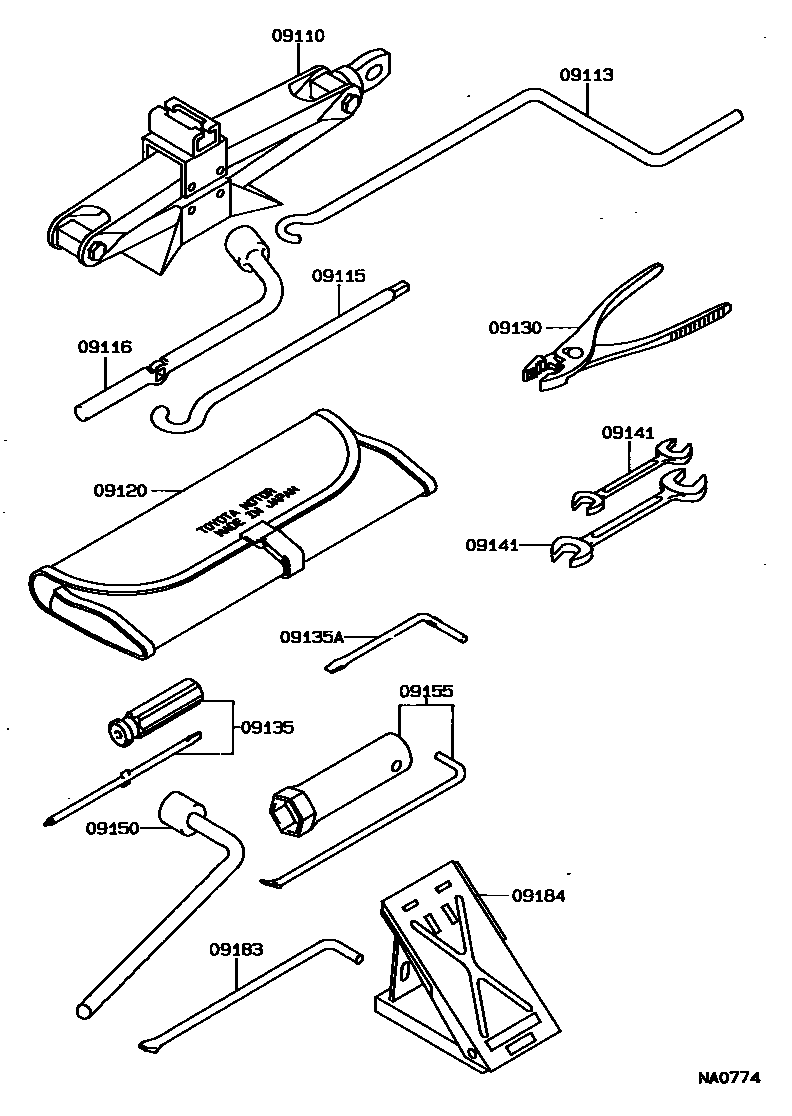 Parts diagram
