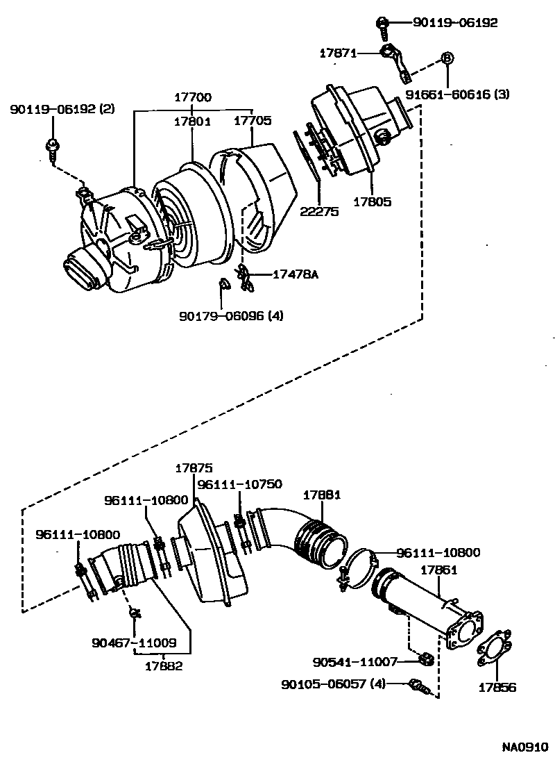 Parts diagram