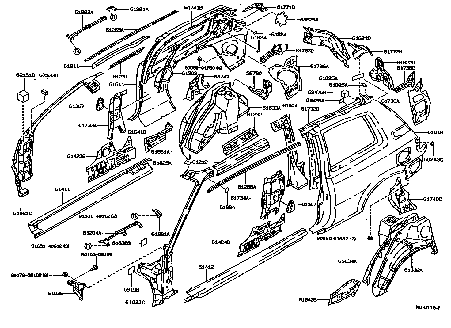 Parts diagram