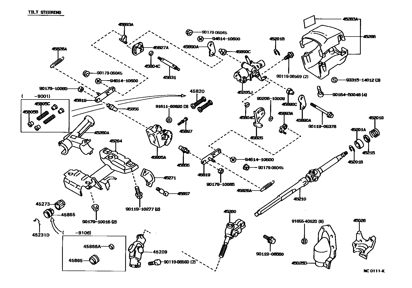 Parts diagram
