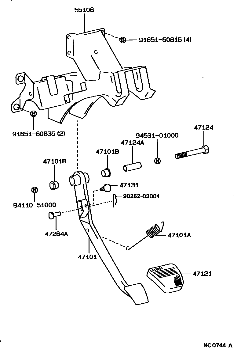 Parts diagram