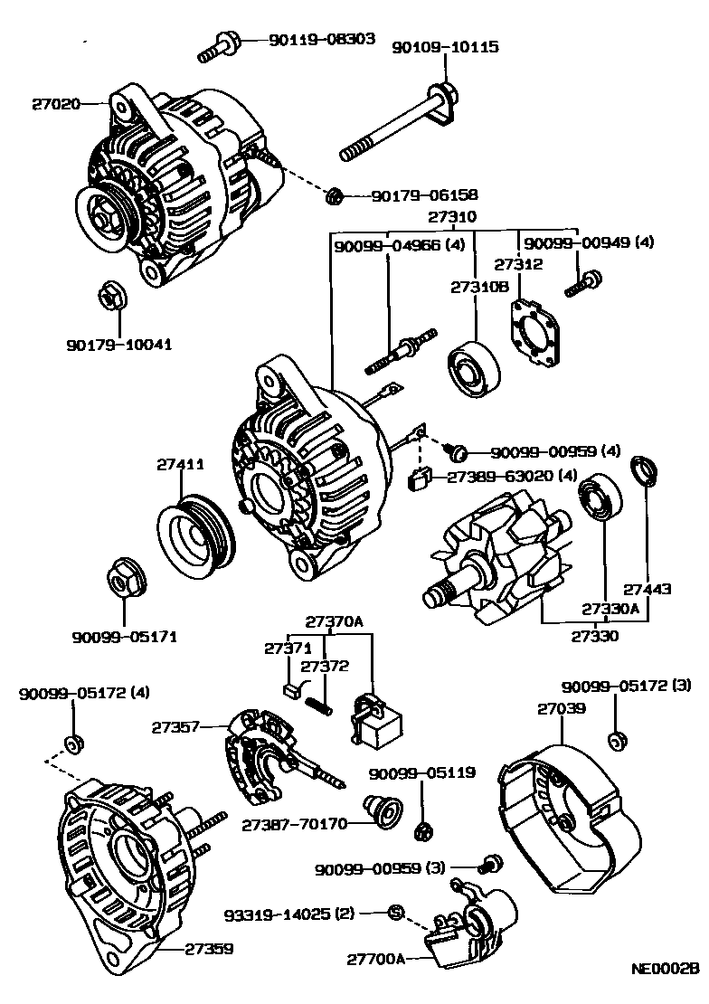 Parts diagram
