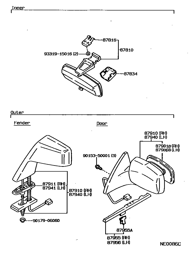 Parts diagram