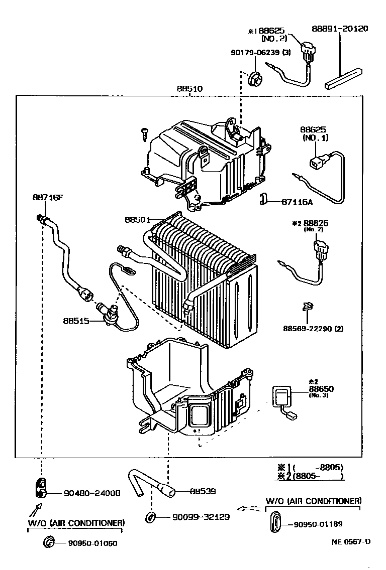 Parts diagram