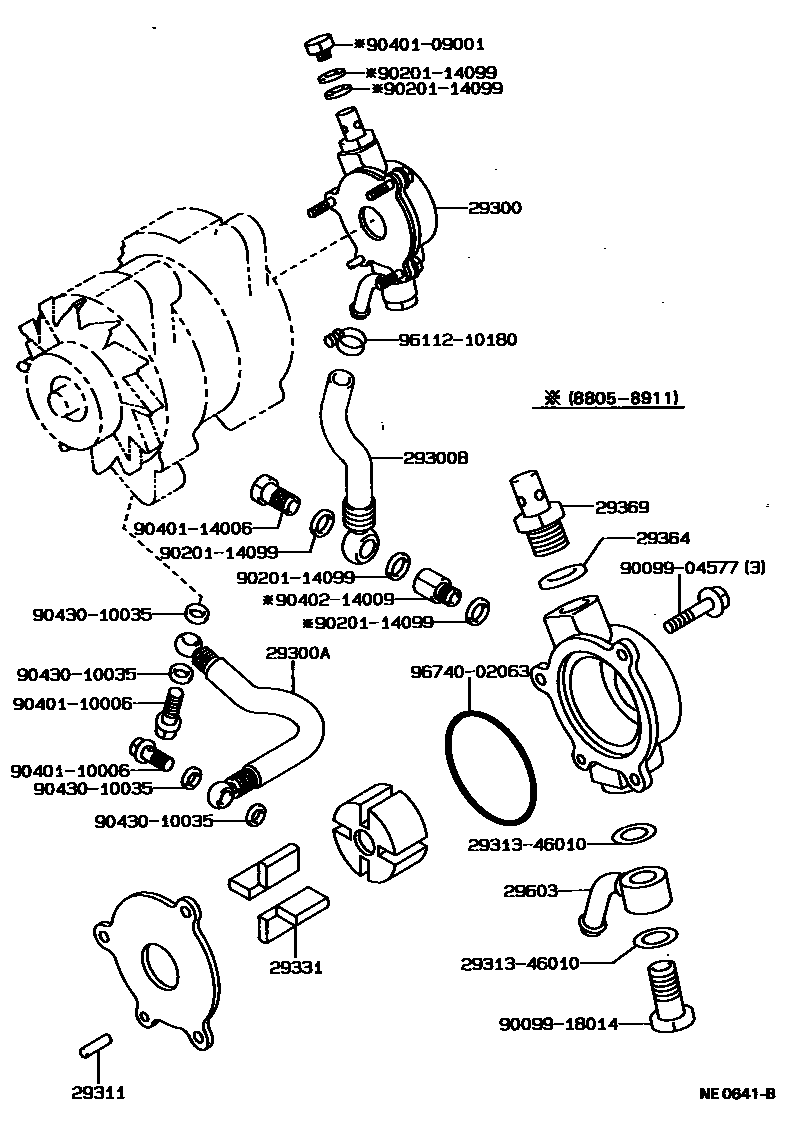 Parts diagram